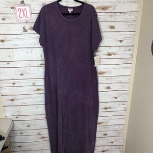 NWT LuLaRoe Maria- acid wash purple!